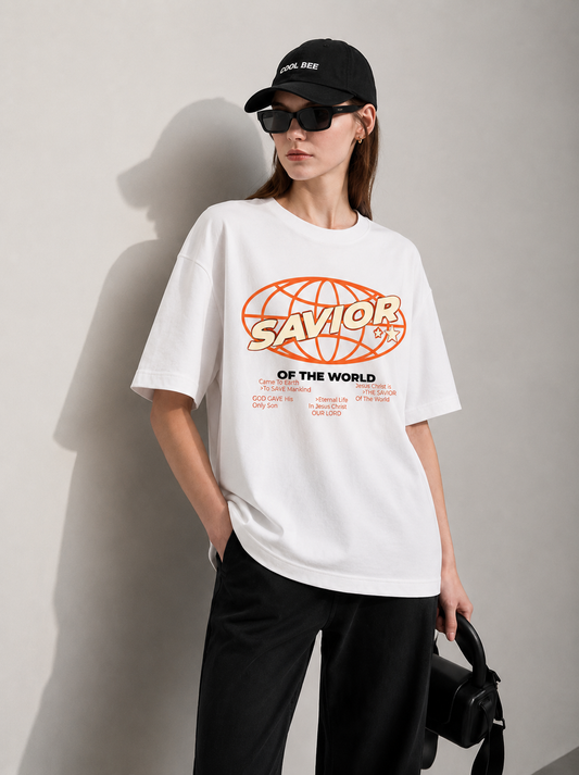 Savior Women Tee White