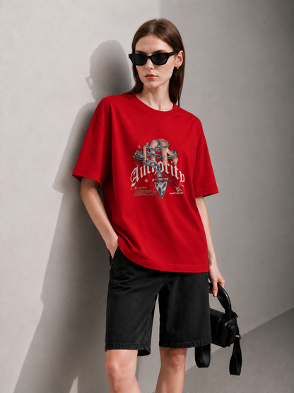 Street Rage Women Tee Red