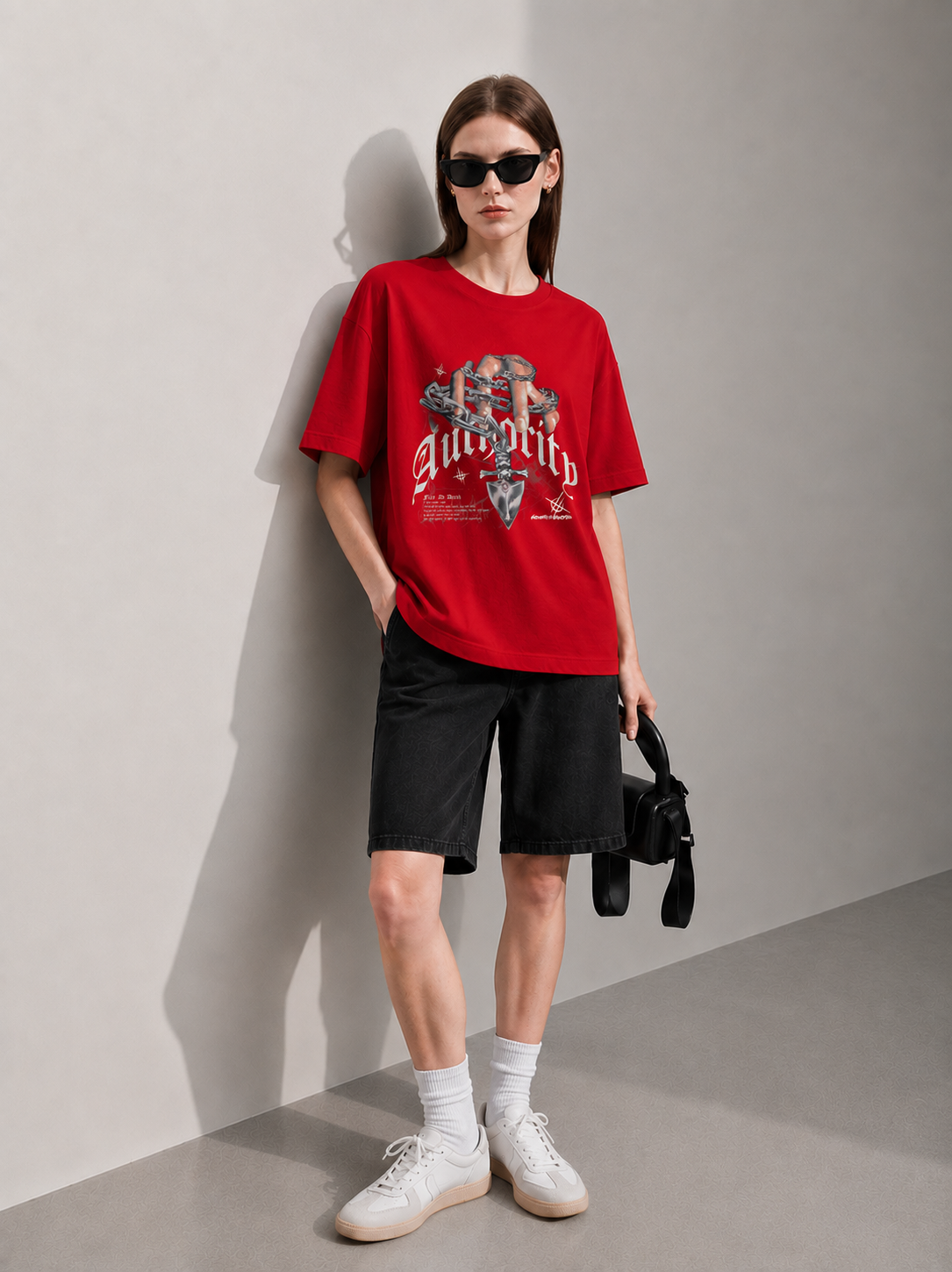 Street Rage Women Tee Red