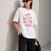 Anti-Social Women Tee White