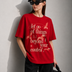 Beyond Your Control Women Tee Red