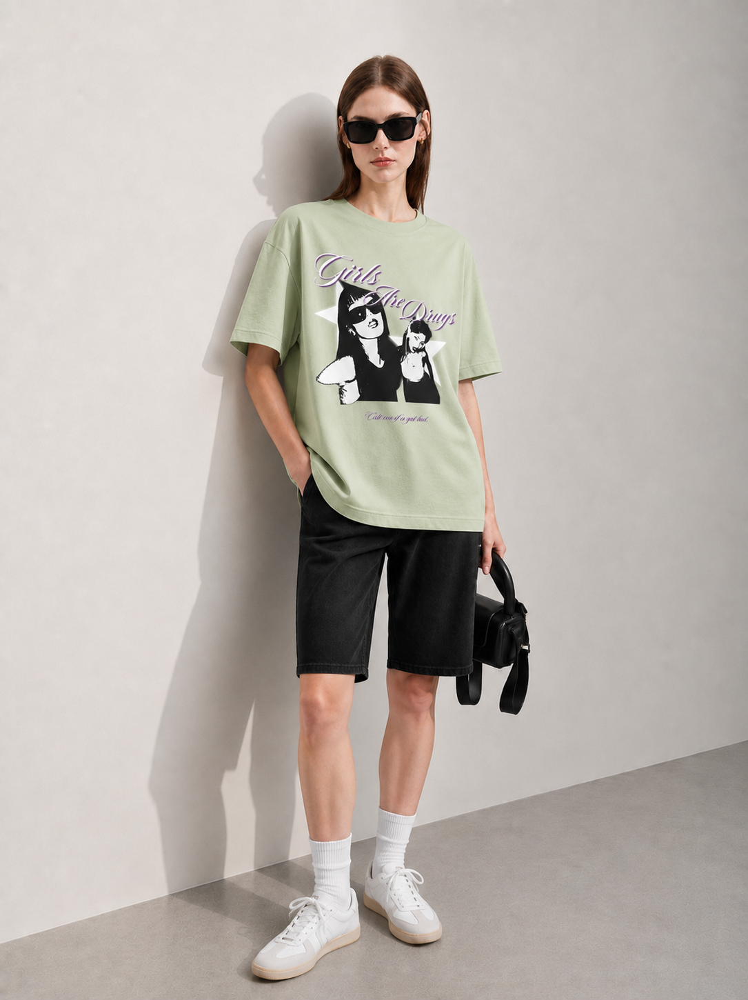 Girls Victory Women Tee Green