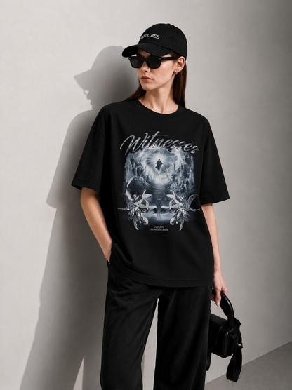 Clouds witnesses Women Tee Black