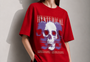 Ghost Frequency Women Tee Red