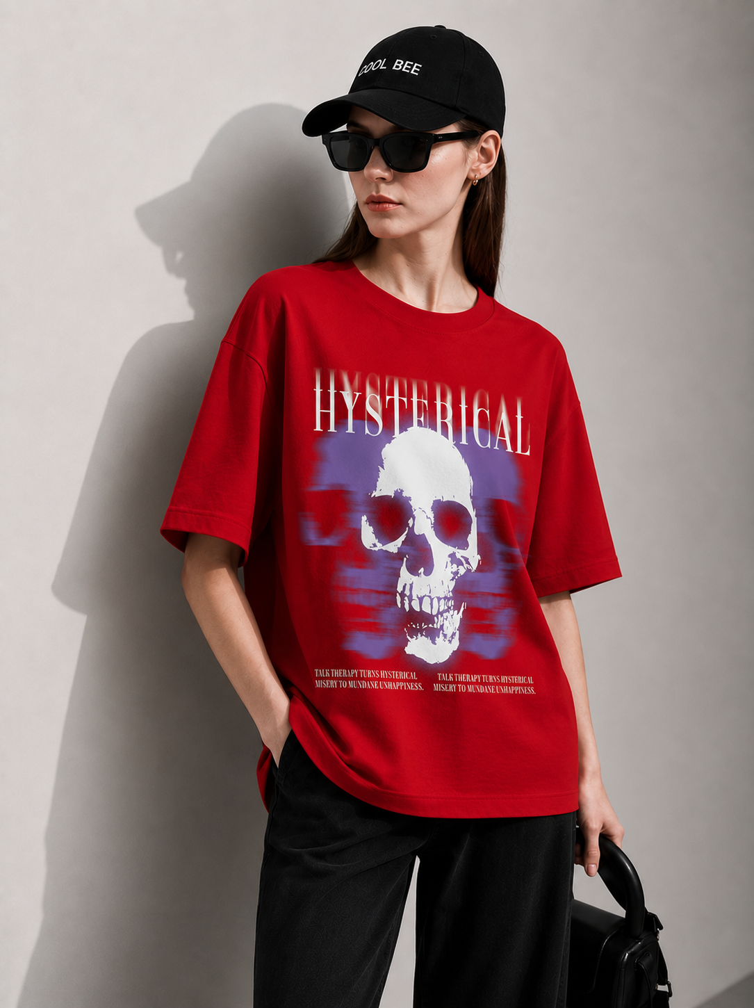Ghost Frequency Women Tee Red