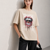 World Tour Women Tee Beige