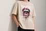 World Tour Women Tee Beige