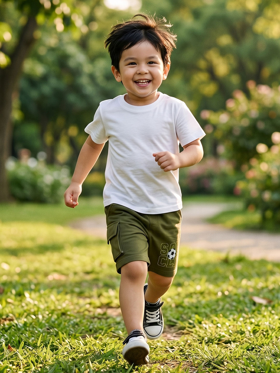 Coolbee Store Kids Boys Shorts - Oive (CSKS106) – front view