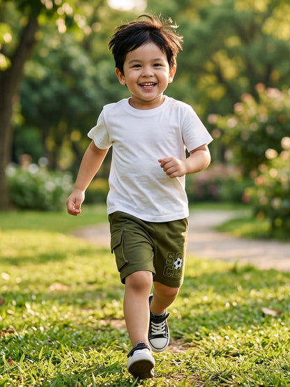 Coolbee Store Kids Boys Shorts - Oive (CSKS106) – front view