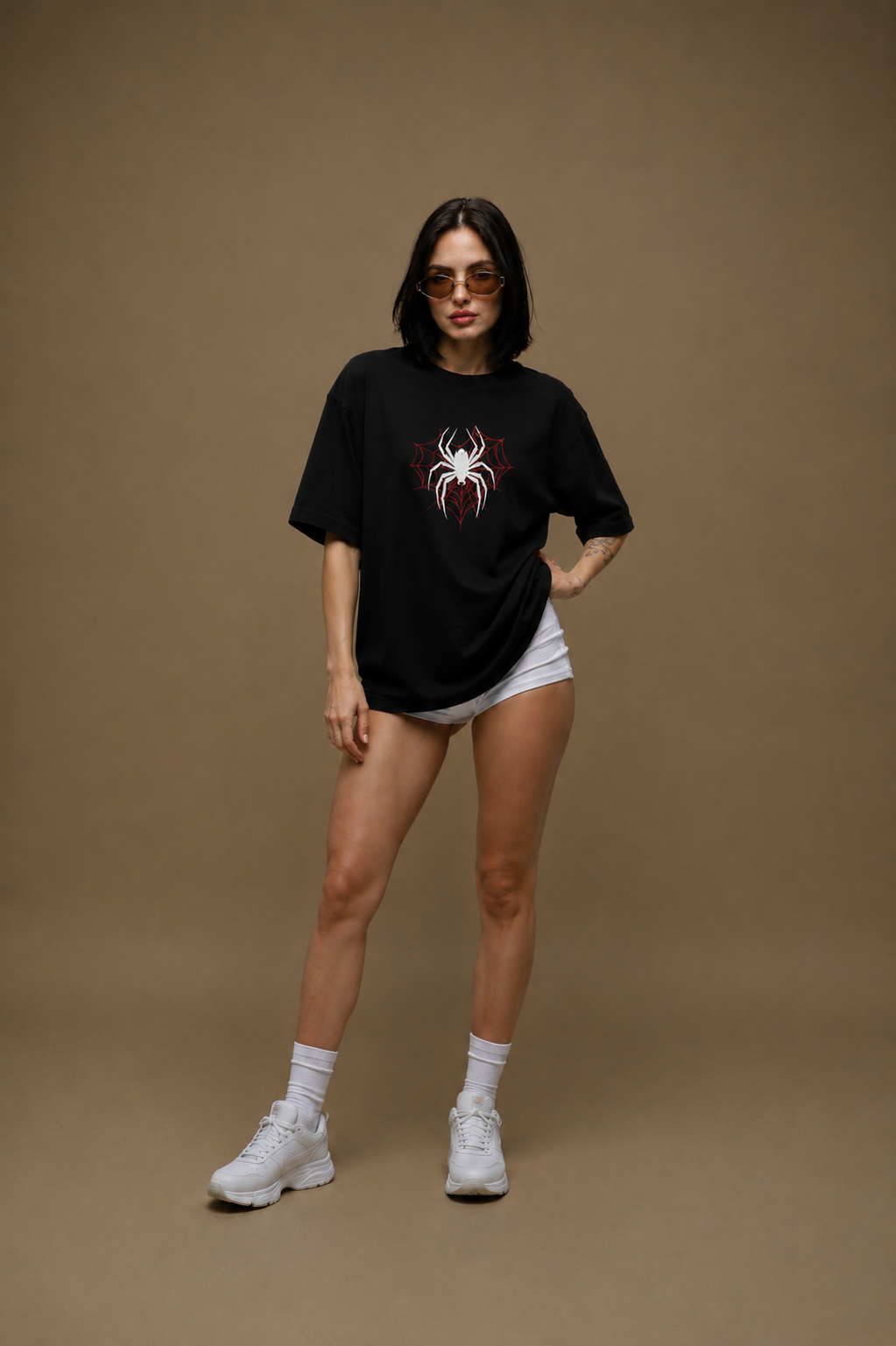 Spider Women Tee Black