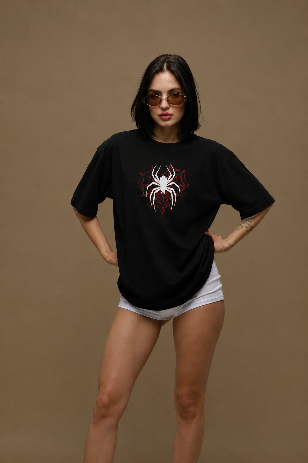 Spider Women Tee Black