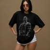 Shadow Sketch Women Tee Black