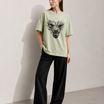 Feral Echo Women Tee Green