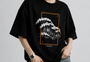 Tidal Drift Women Tee Black