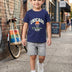 Kids Boys T-Shirt - Blue (CSKT223)