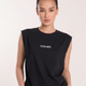 Women Tank Tees Black