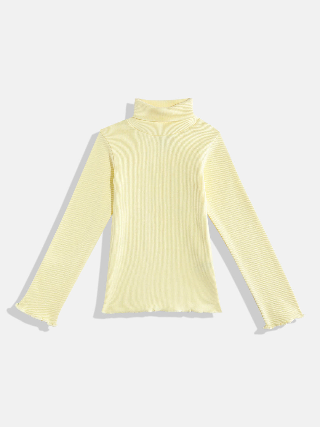 Coolbee Store Kids Girls Top - Yellow (KGAW5TOP4) – front view