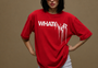 Whatever Women Tee Red