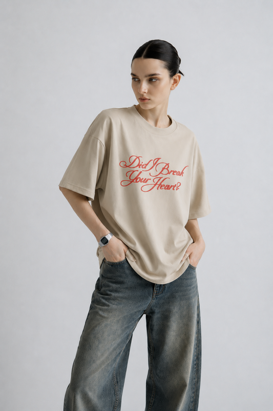 Parimal Women Tee Beige