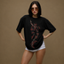Sakura Noir Women Tee Black