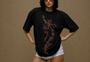 Sakura Noir Women Tee Black