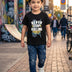 Kids Boys T-Shirt - Black (CSKT225)