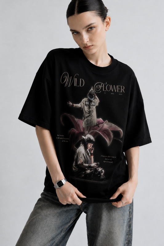 Wildflower Women Tee Black