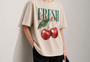 Unfiltered Women Tee Beige