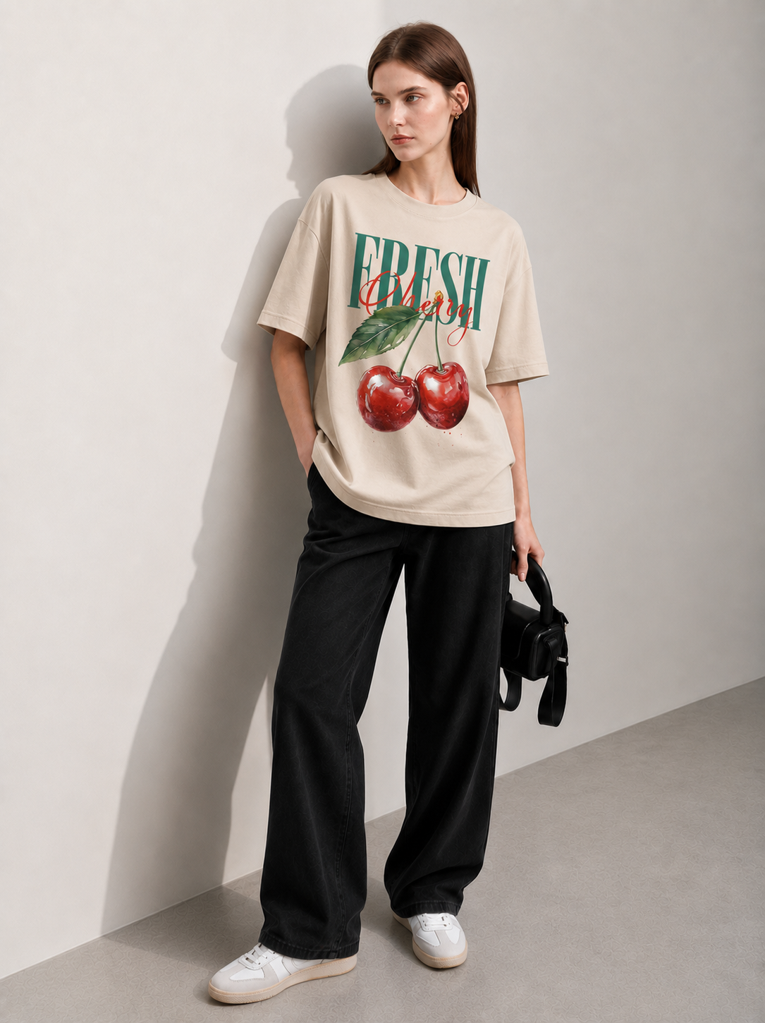 Unfiltered Women Tee Beige
