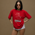 Off Course Women Tee Red