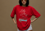 Off Course Women Tee Red