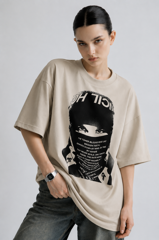 Inside Women Tee Beige