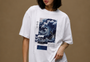 Tidal Drift Women Tee White