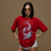 Ocean Whisper Women Tee Red
