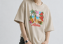 Aloha Women Tee Beige