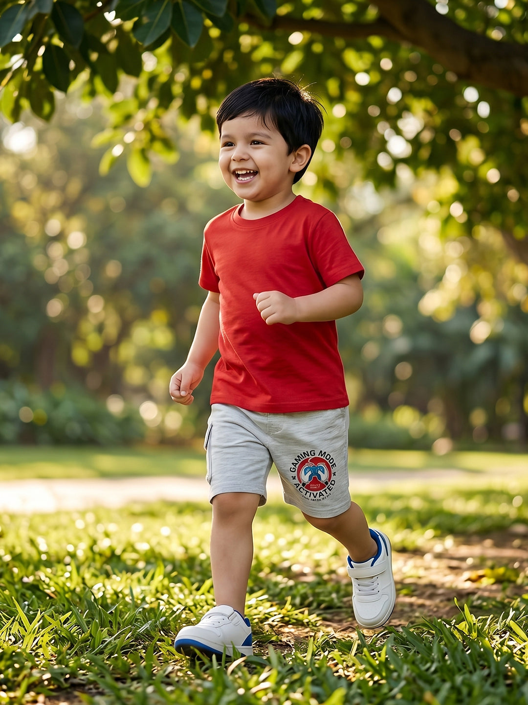 Coolbee Store Kids Boys Shorts - Melange (CSKS104) – front view