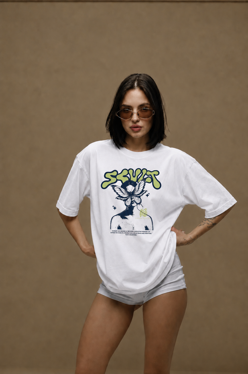 Nocturnal Women Tee White