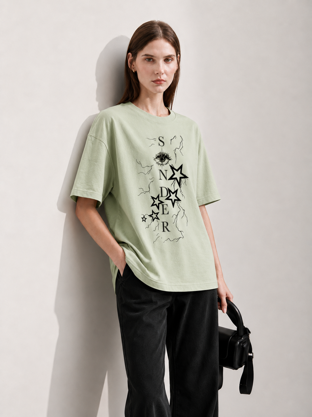 Lost Constellation Women Tee Green