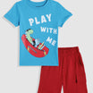 Kids Boys Clothing Set - Sky Blue (CS007)