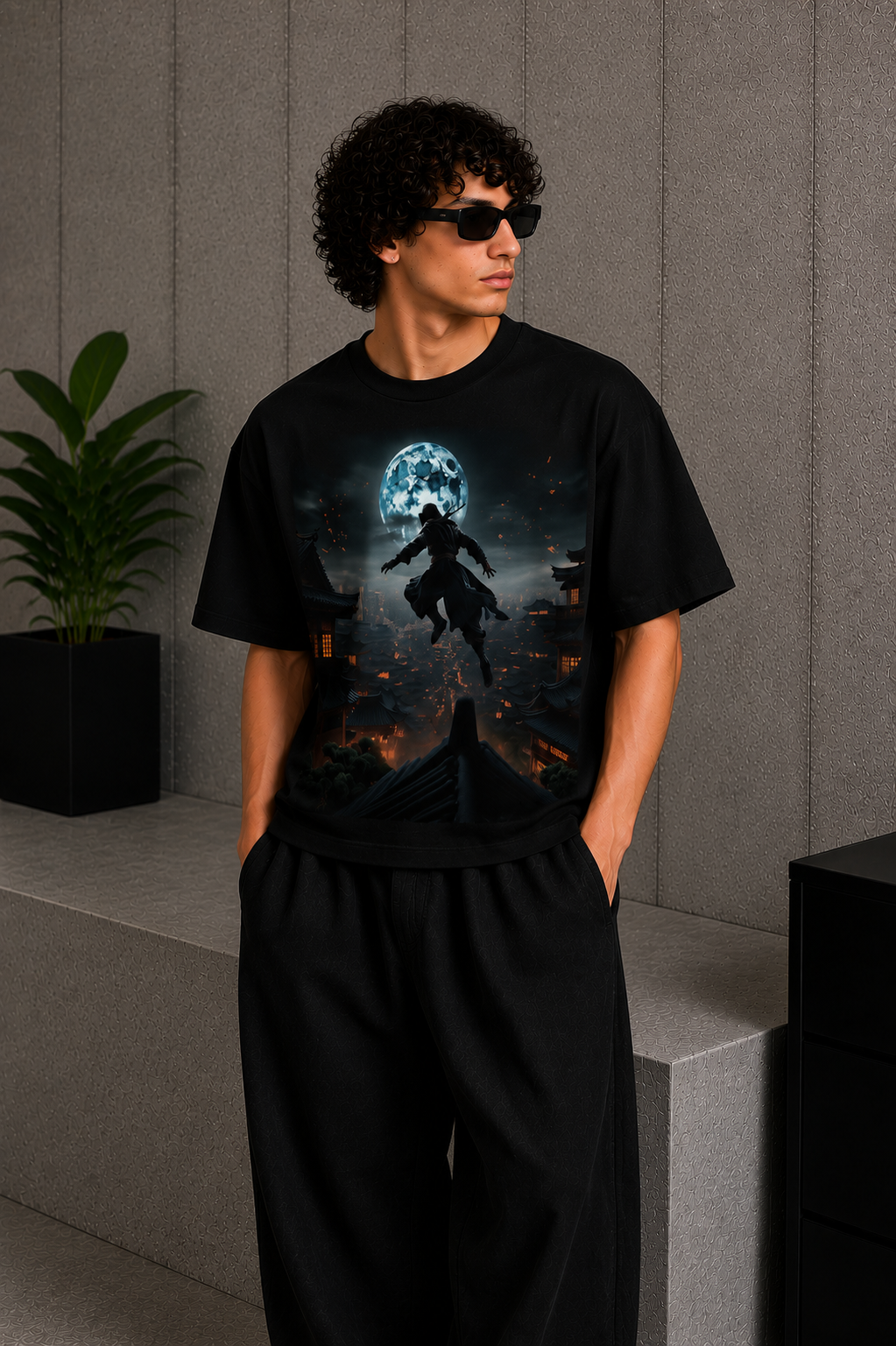 The Blueprint Tee Black