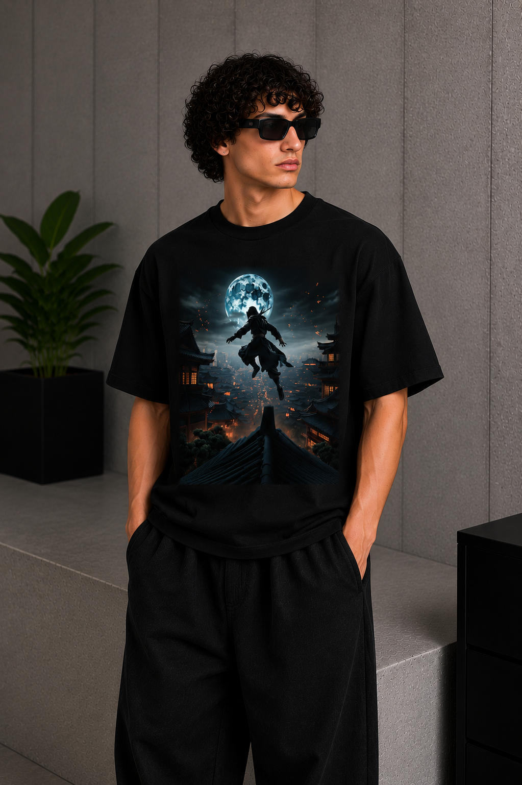 The Blueprint Tee Black