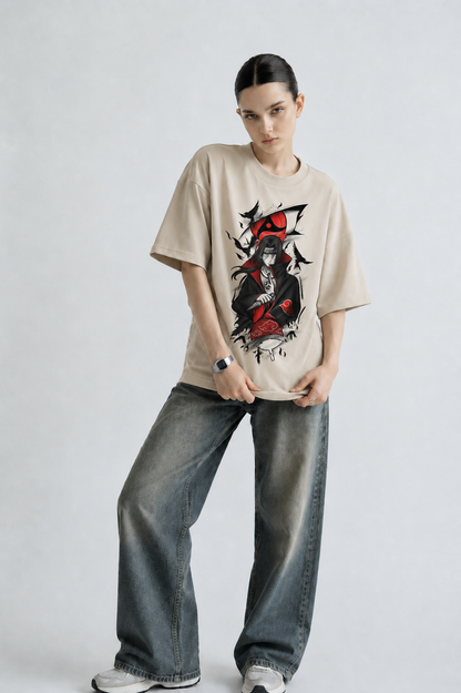Silent Shinobi Women Tee Beige