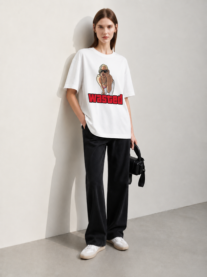 City Heat Women Tee White