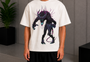 Night maw Tee White