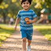 Kids Boys Clothing Set - Sky Blue (CS009)