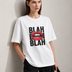 Blah Women Tee White