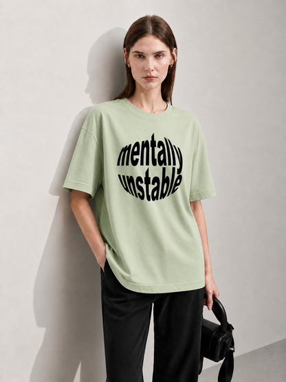 Unstable Women Tee Green