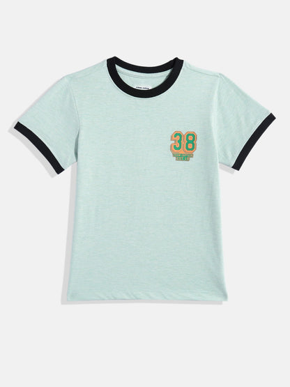 Coolbee Store Kids Boys T-Shirt - Mint (KBSSTR23) – back view