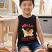 Kids Boys Vest - Black (KBSSVT4)