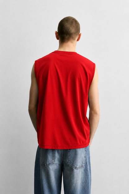 Rising Crane Red Tank